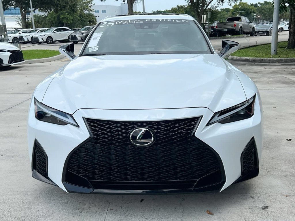 Certified 2025 Lexus IS 350 F Sport w/ Accessory Package 2 RWD image 2