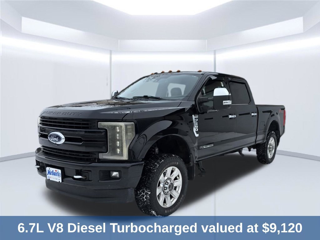 Used 2018 Ford F350 Platinum w/ Platinum Ultimate Package AWD/4WD image 2