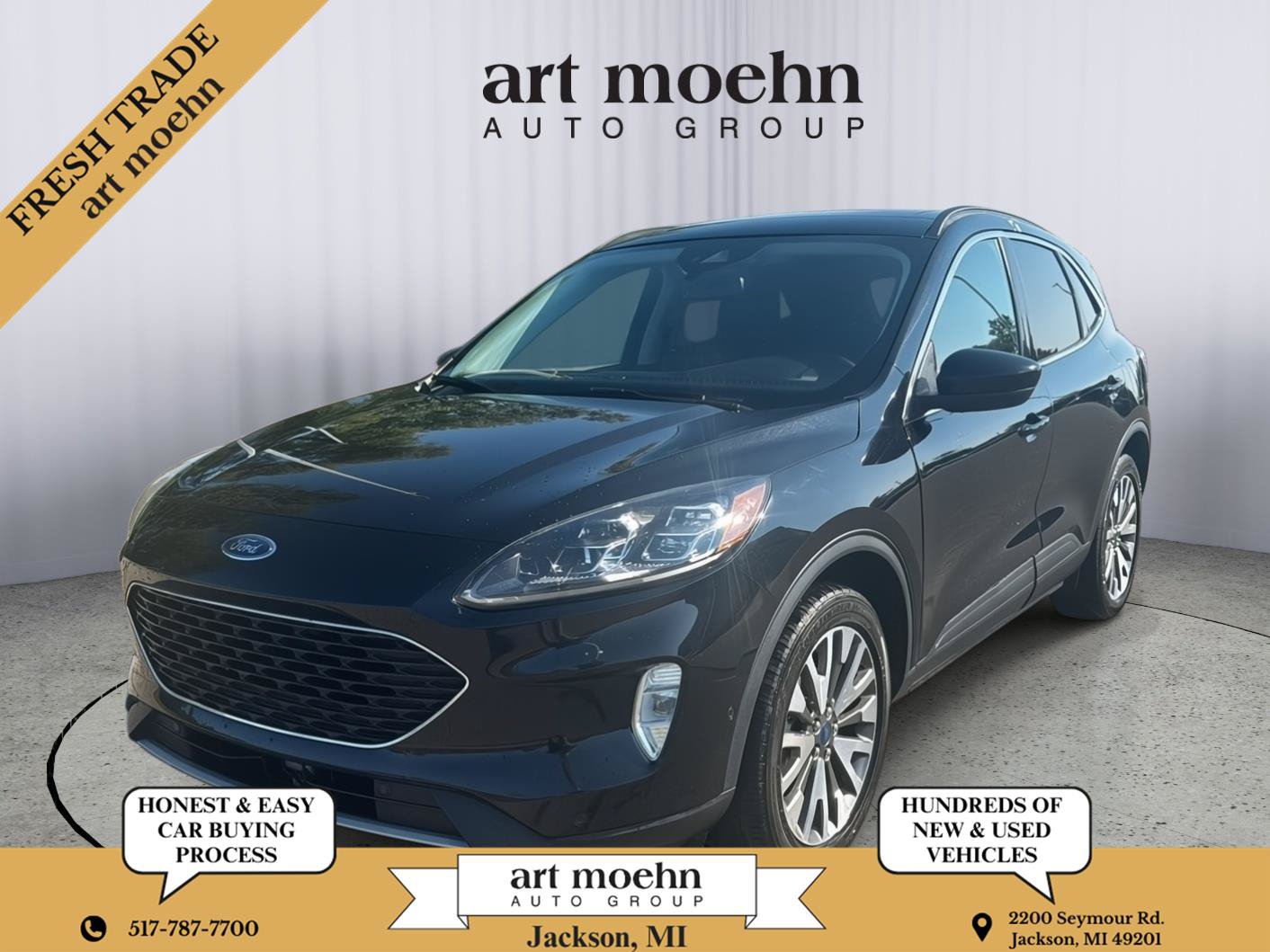 Used 2021 Ford Escape Titanium AWD/4WD video 1