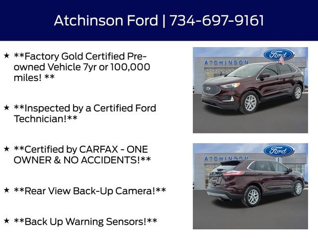 Certified 2024 Ford Edge SEL w/ Convenience Package image 4