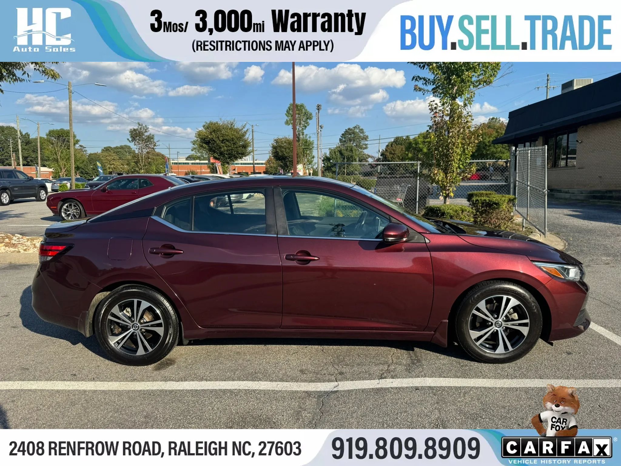 Used 2020 Nissan Sentra SV FWD image 6