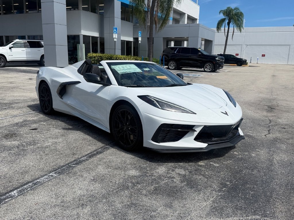New 2027 Chevrolet Corvette Stingray Convertible w/ Z51 Performance Package RWD image 1