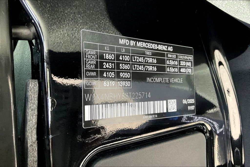 New 2025 Mercedes-Benz Sprinter 144 Cargo image 10