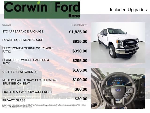 Certified 2020 Ford F250 XL w/ STX Appearance Package AWD/4WD image 3