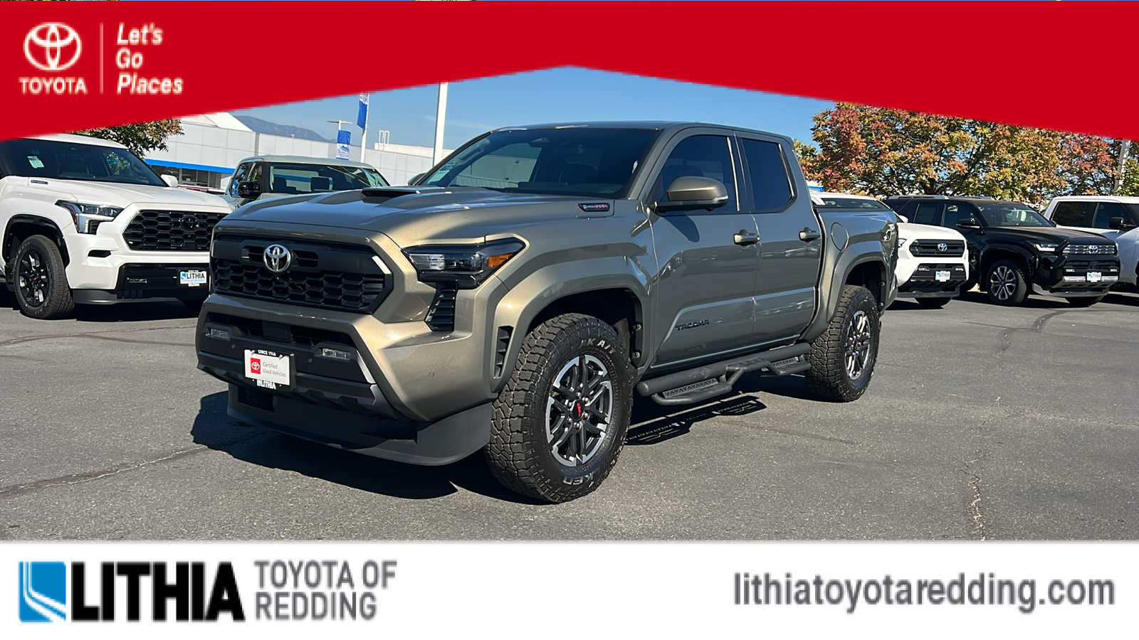 Certified 2025 Toyota Tacoma TRD Sport w/ TRD Sport Premium Package