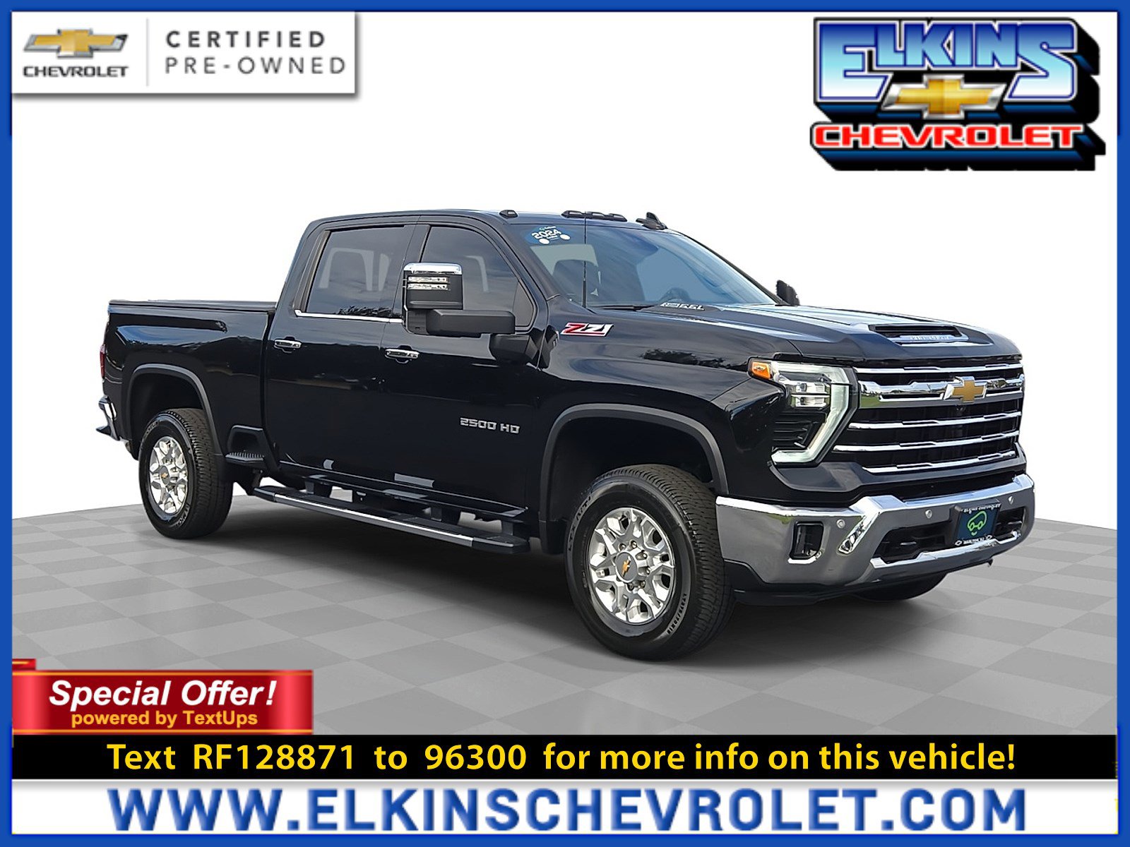 Certified 2024 Chevrolet Silverado 2500 LTZ w/ LTZ Premium Package