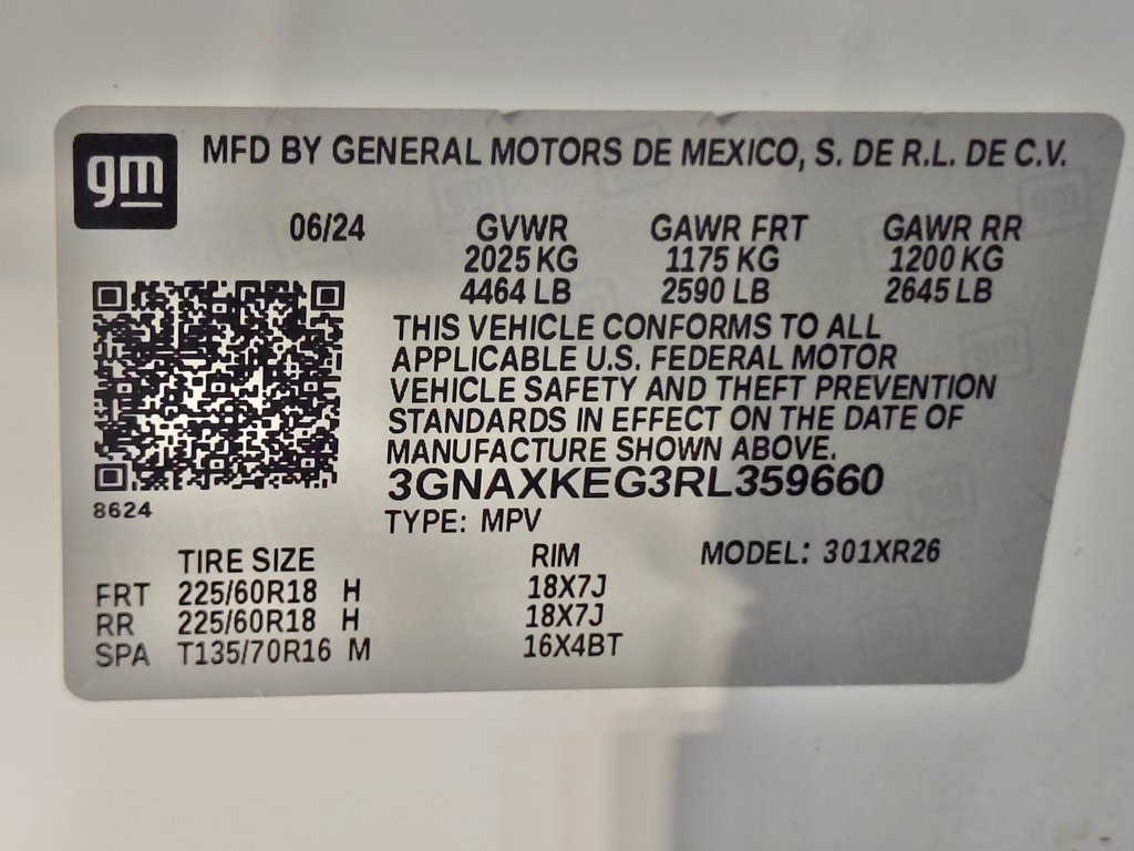 Used 2024 Chevrolet Equinox LT FWD image 50