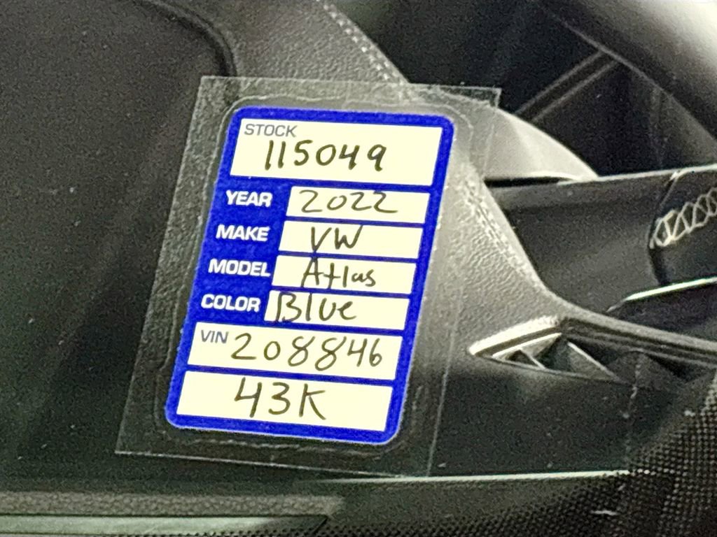 Certified 2022 Volkswagen Atlas Cross Sport SE AWD/4WD image 24