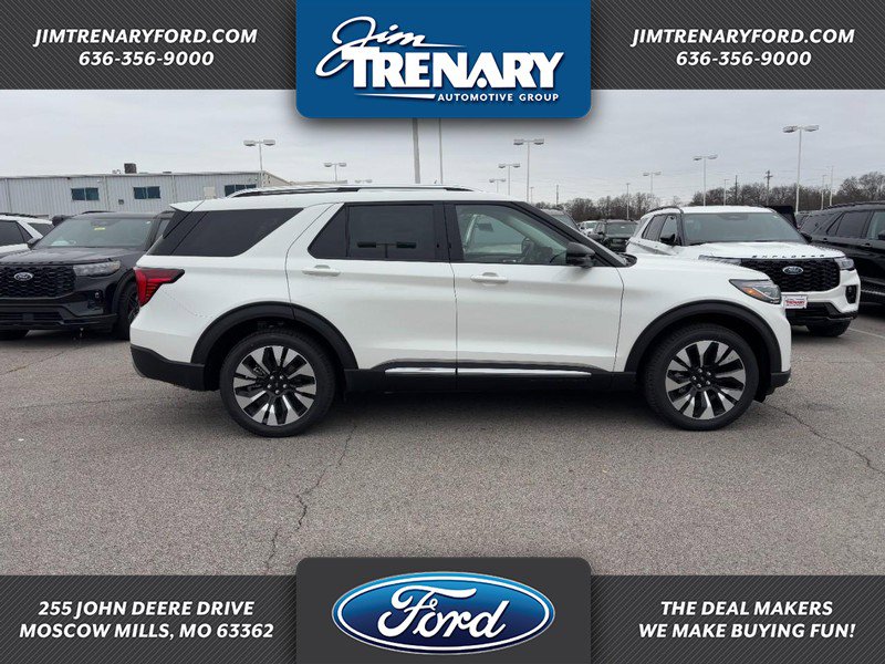 New 2026 Ford Explorer Platinum w/ LUX Leather Package