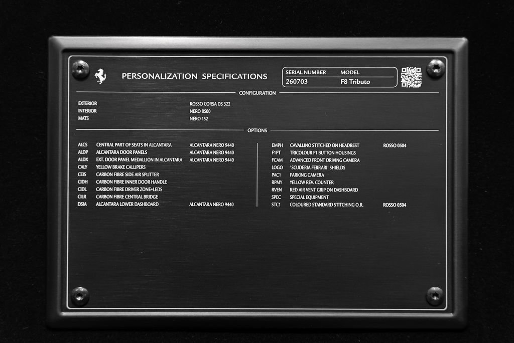 Certified 2021 Ferrari F8 Tributo RWD image 22