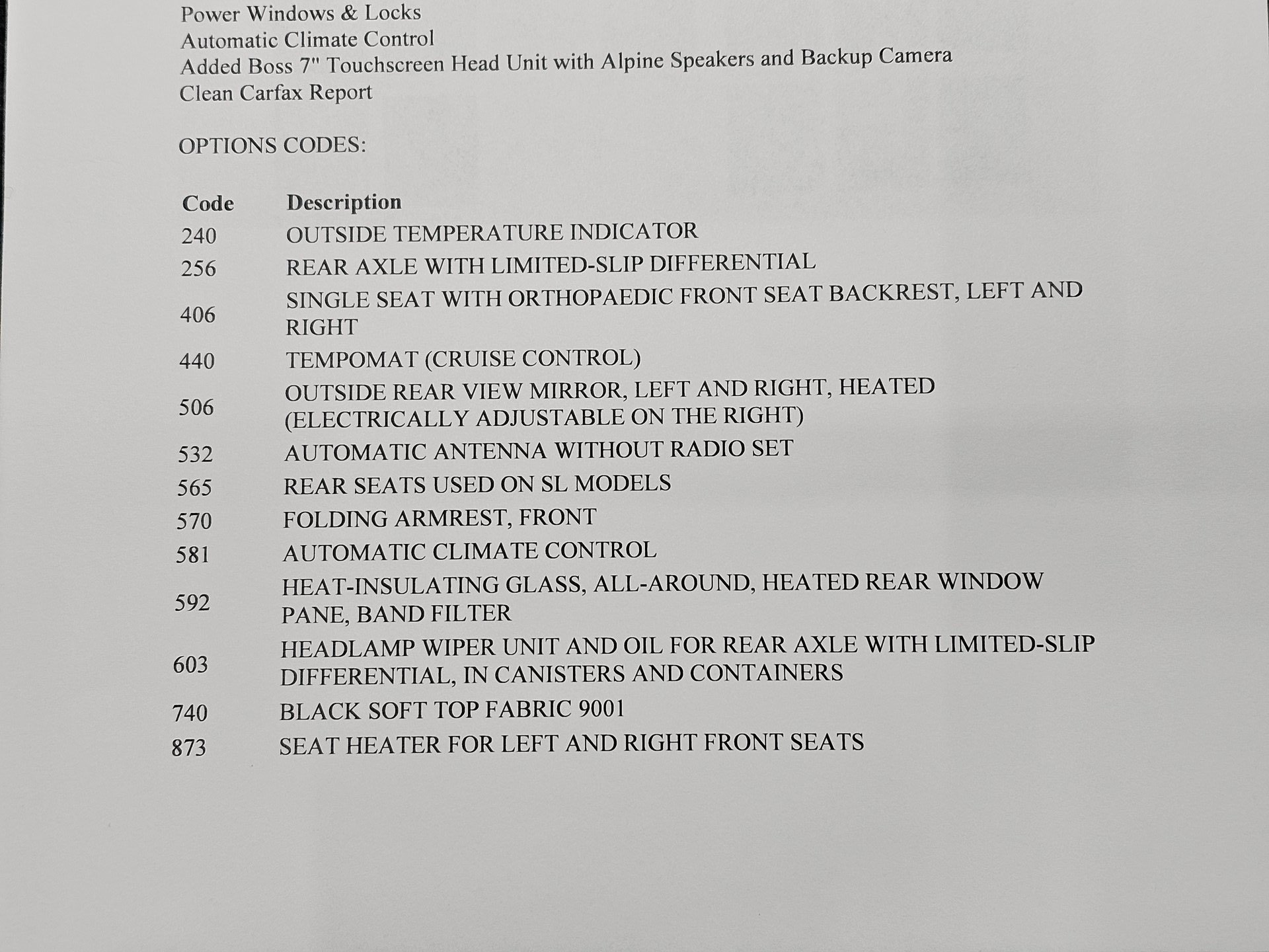 Used 1986 Mercedes-Benz 560 SL image 50