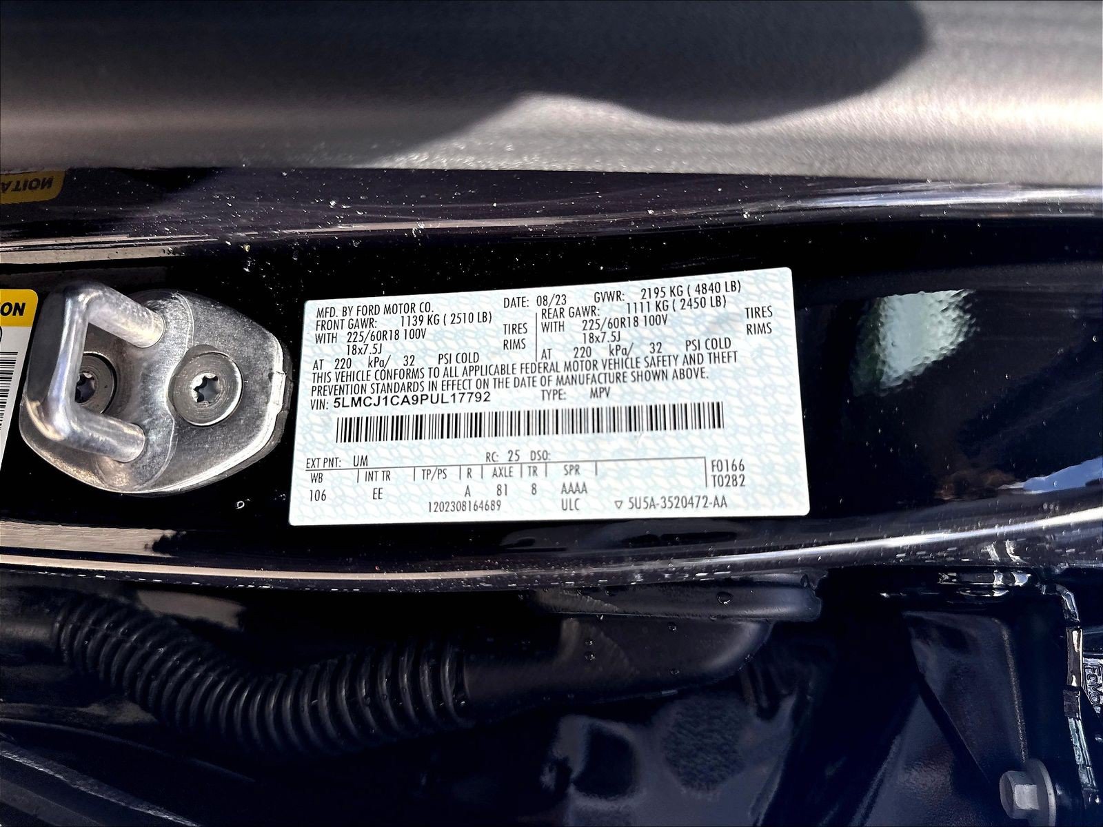 Certified 2023 Lincoln Corsair FWD image 22