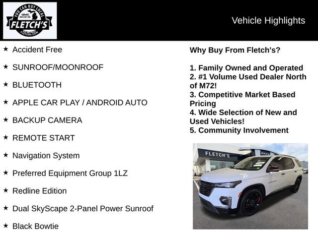 Used 2023 Chevrolet Traverse Premier w/ Redline Edition image 2