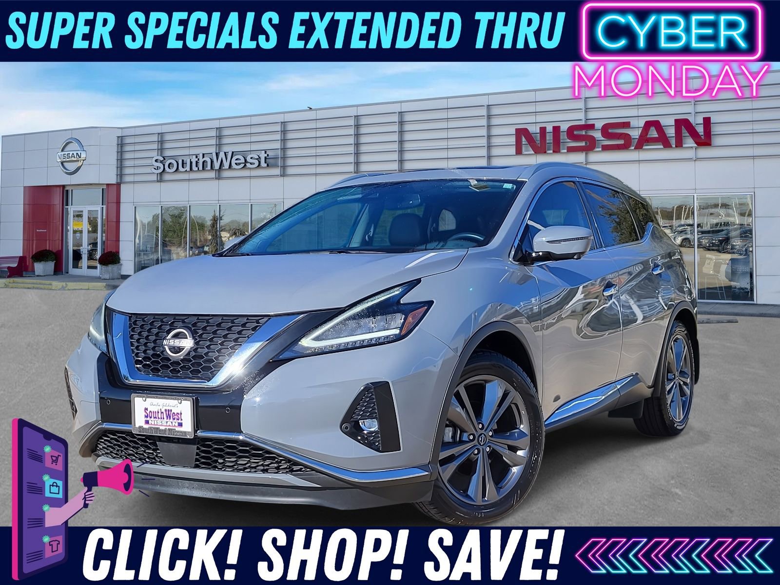 Certified 2023 Nissan Murano Platinum w/ Cargo Package