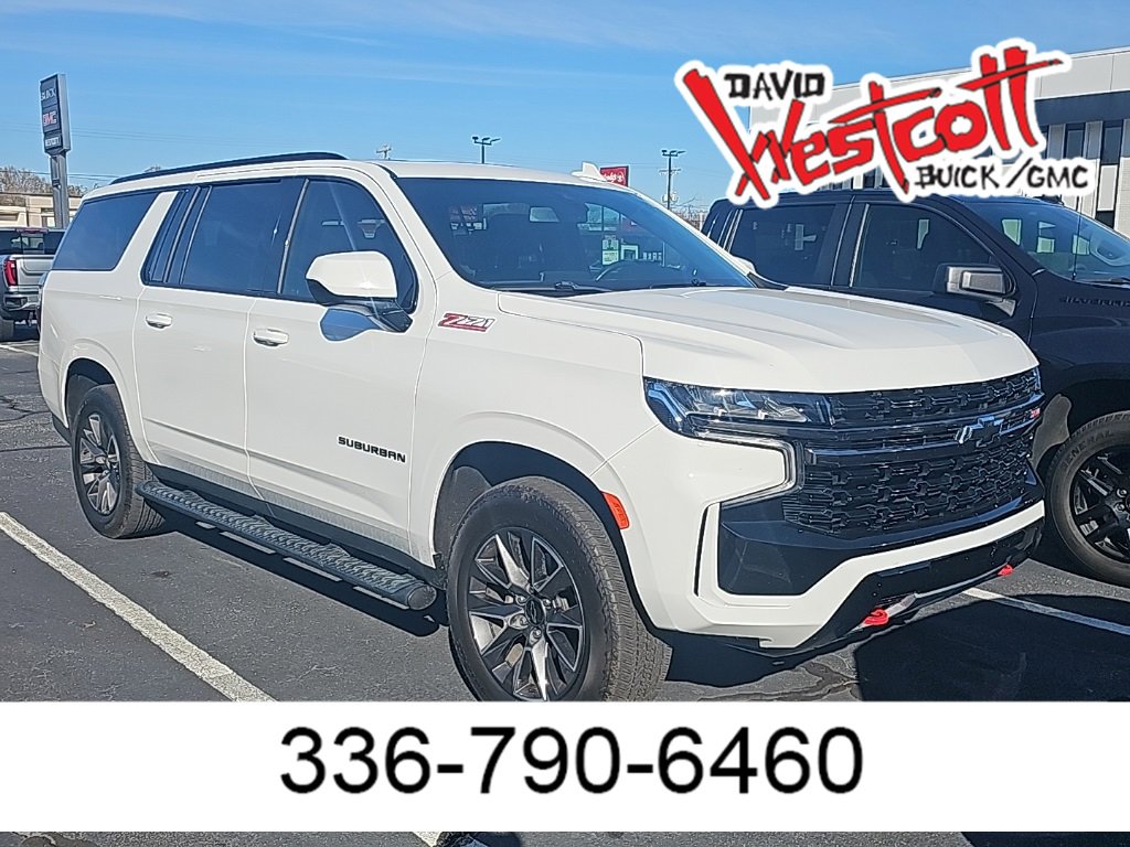 Used 2021 Chevrolet Suburban Z71 w/ Rear Media and Nav Package