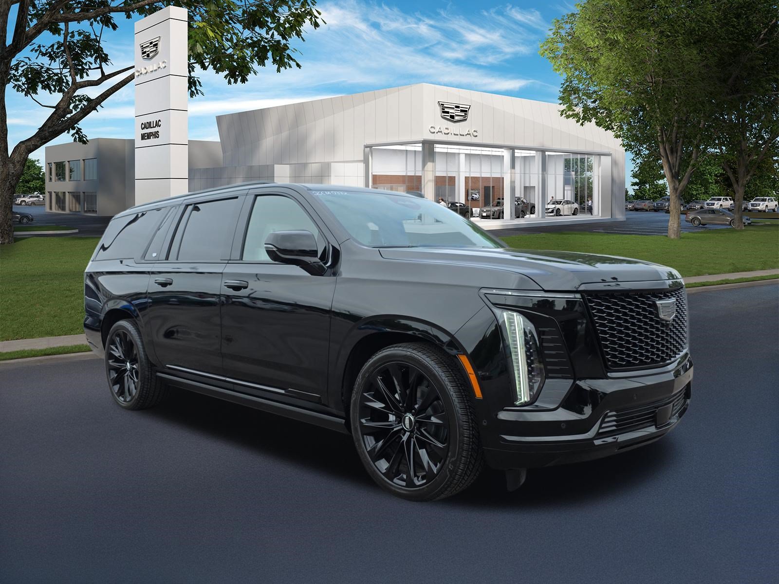 New 2026 Cadillac Escalade ESV Platinum Sport w/ LPO, ONYX Package AWD/4WD image 1