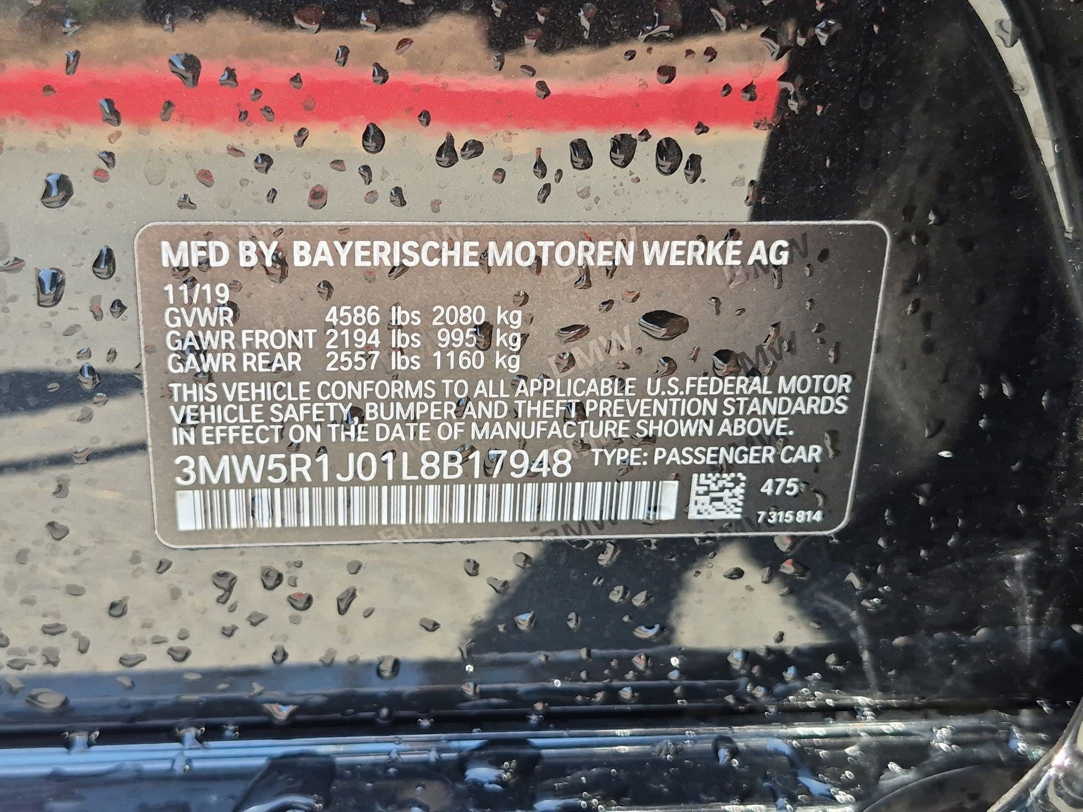 Used 2020 BMW 330i Sedan w/ M Sport Package RWD image 32