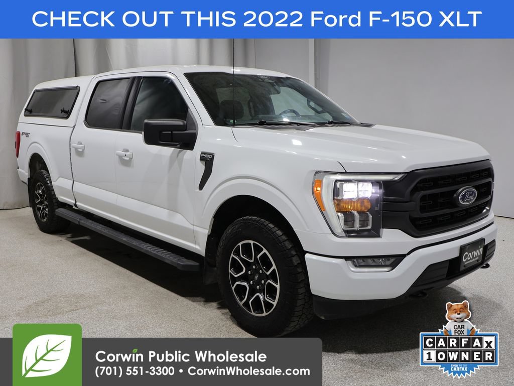Used 2022 Ford F150 XLT w/ Equipment Group 302A High AWD/4WD image 1