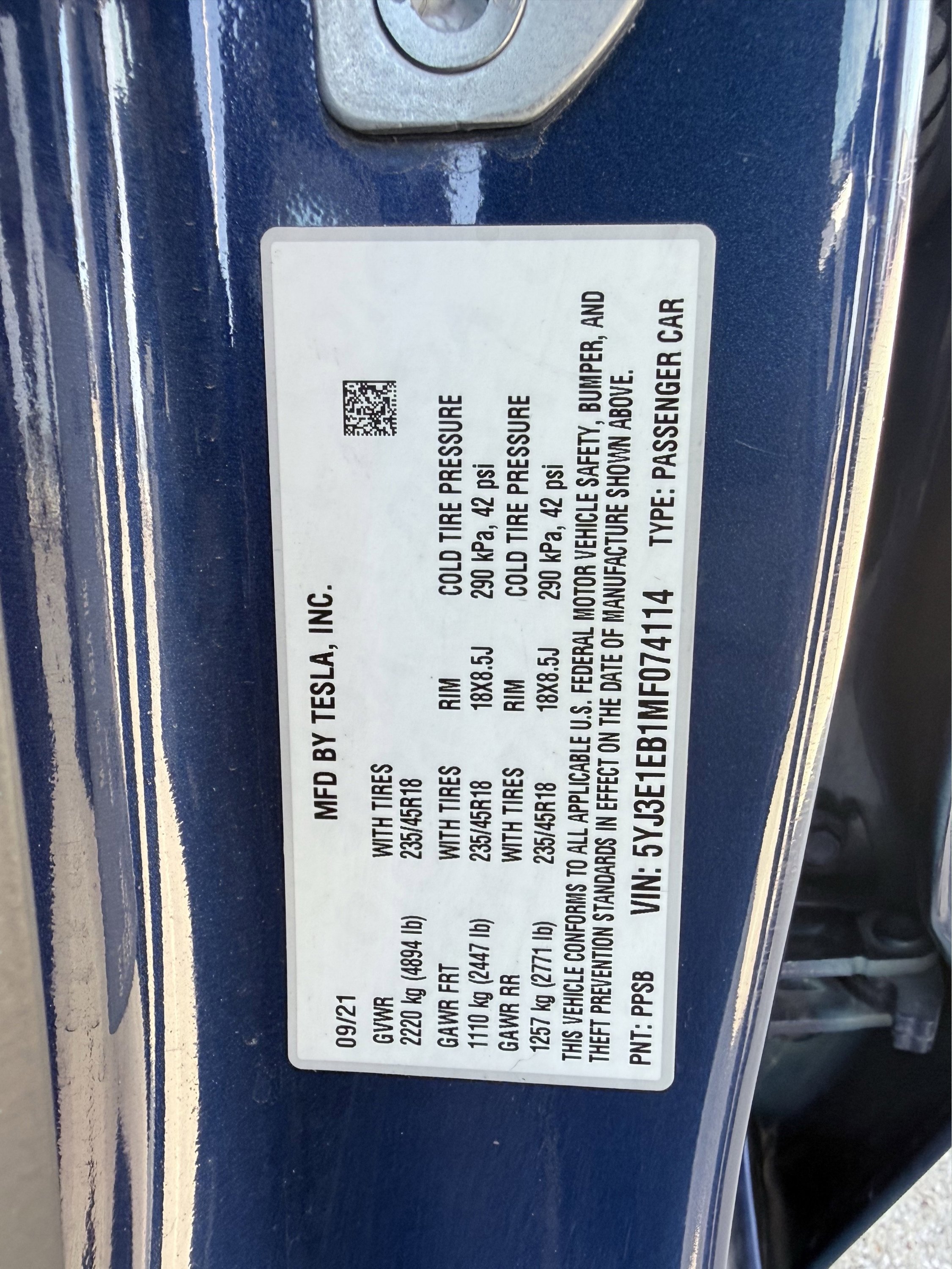 Used 2021 Tesla Model 3 Long Range image 24