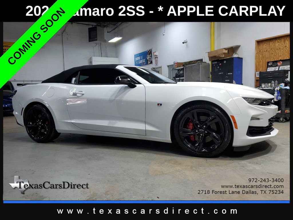 Used 2021 Chevrolet Camaro SS RWD image 3