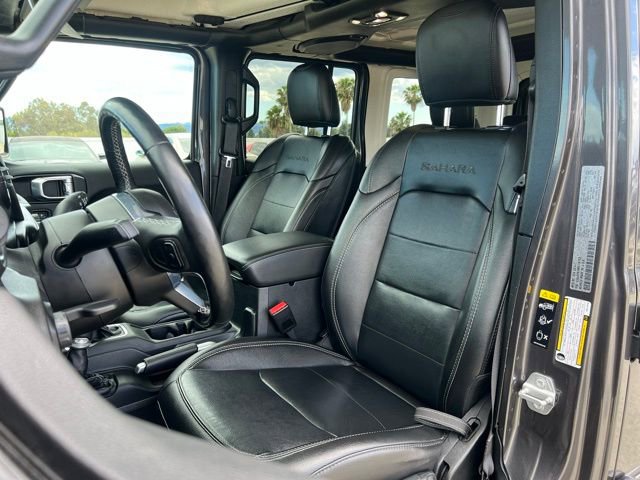 Used 2021 Jeep Wrangler Unlimited Sahara w/ Cold Weather Group AWD/4WD image 17