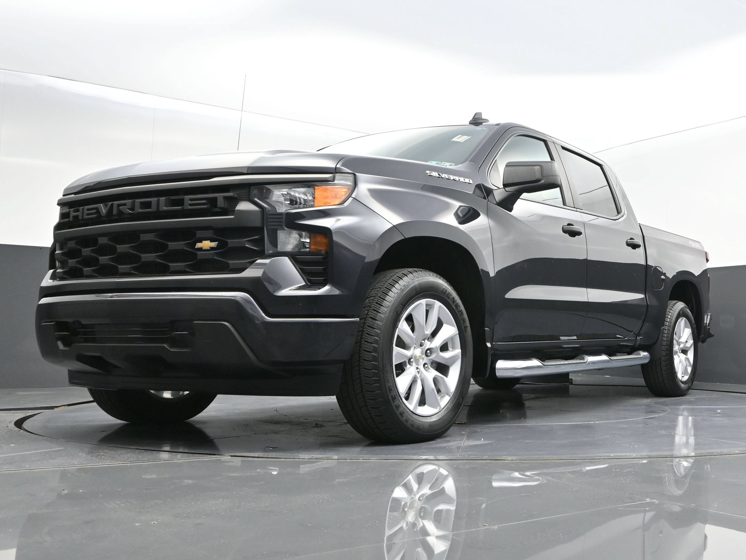 Certified 2023 Chevrolet Silverado 1500 Custom w/ LPO, Dark Essentials Package AWD/4WD image 38