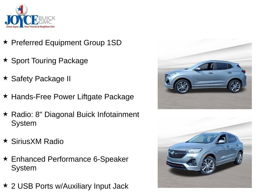 Certified 2023 Buick Encore GX Select w/ Sport Touring Package image 10