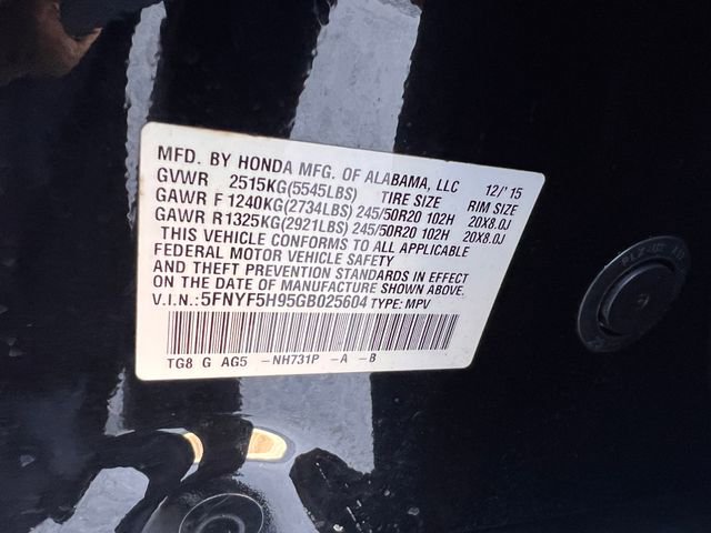 Used 2016 Honda Pilot Touring image 37