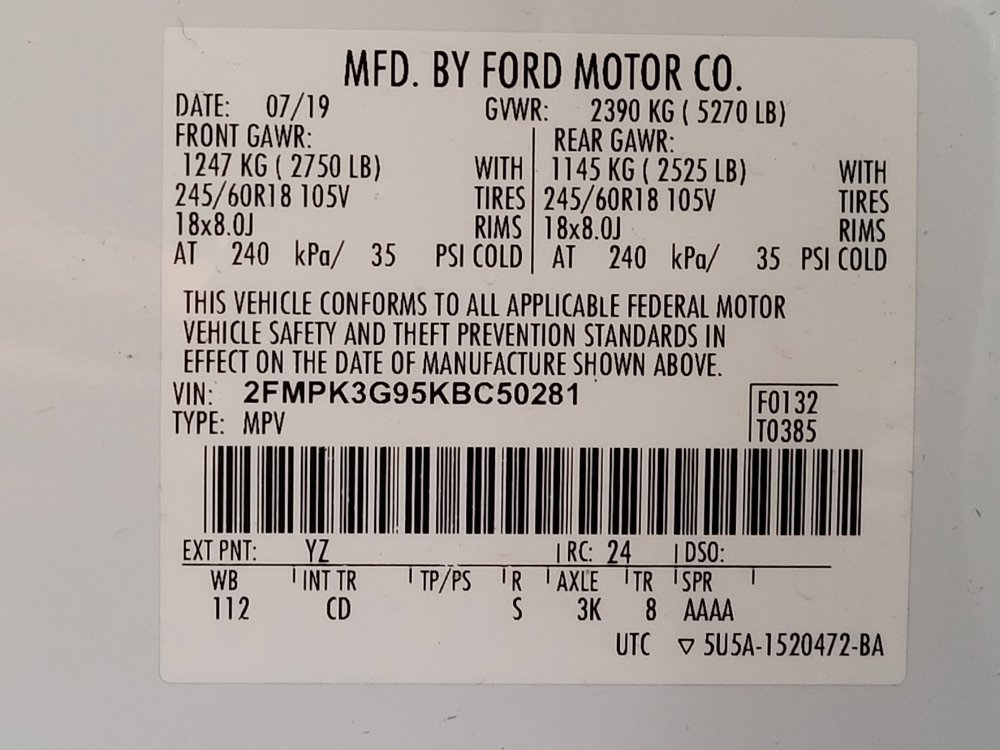 Used 2019 Ford Edge SE FWD image 33