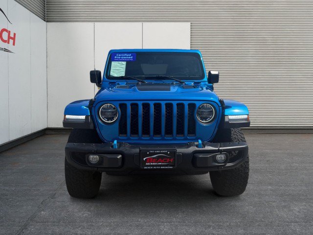 Used 2022 Jeep Wrangler Unlimited Rubicon 4xe w/ Steel Bumper Group AWD/4WD image 3