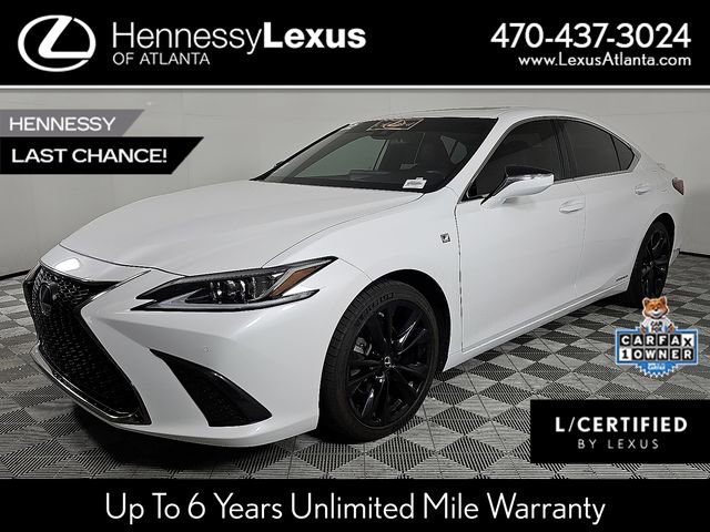 Certified 2022 Lexus ES 300h F Sport image 1