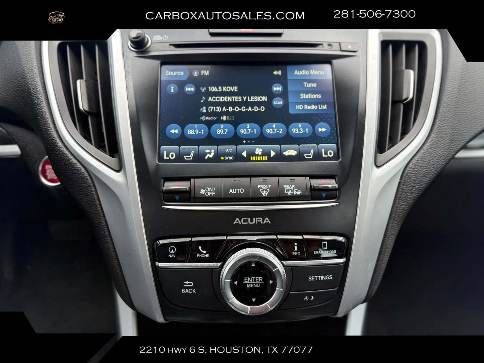 Used 2019 Acura TLX w/ Technology Package FWD image 14