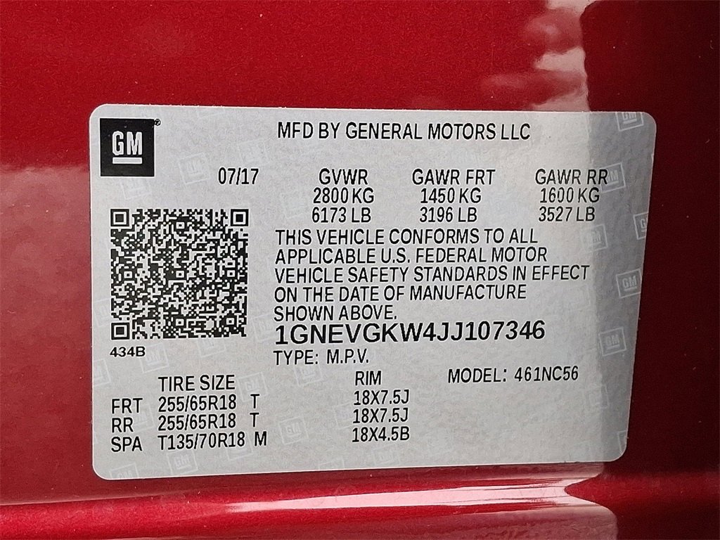 Used 2018 Chevrolet Traverse LT image 28