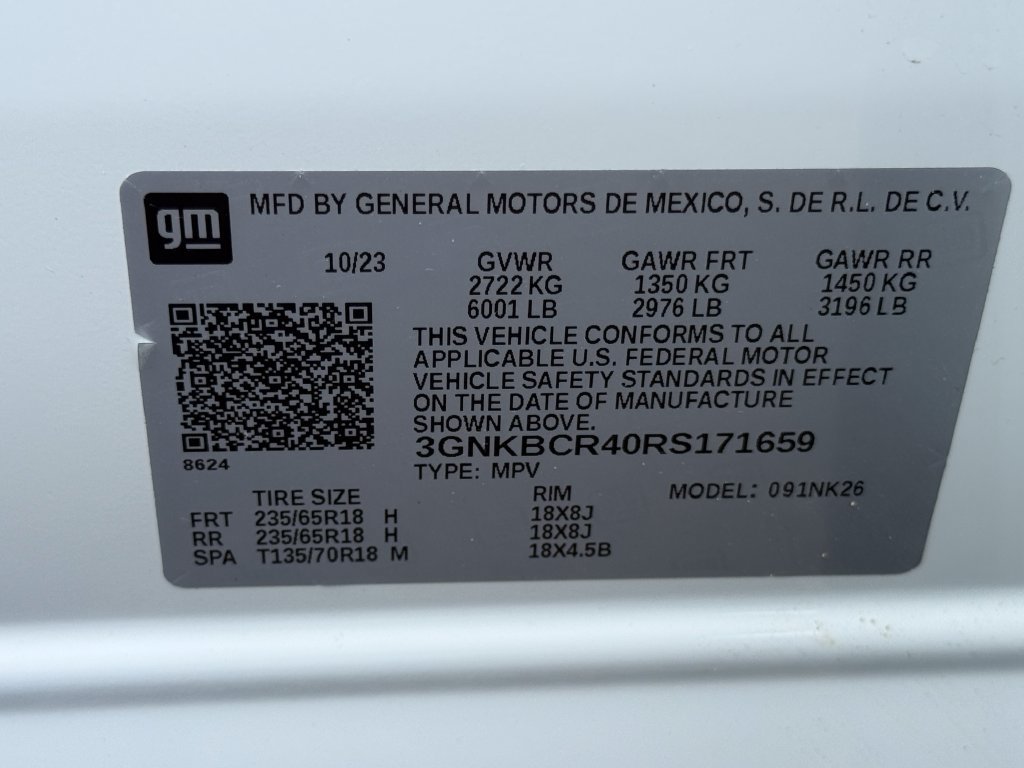 Certified 2024 Chevrolet Blazer LT w/ Convenience Package FWD image 13