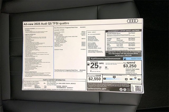 New 2025 Audi Q5 Premium image 15