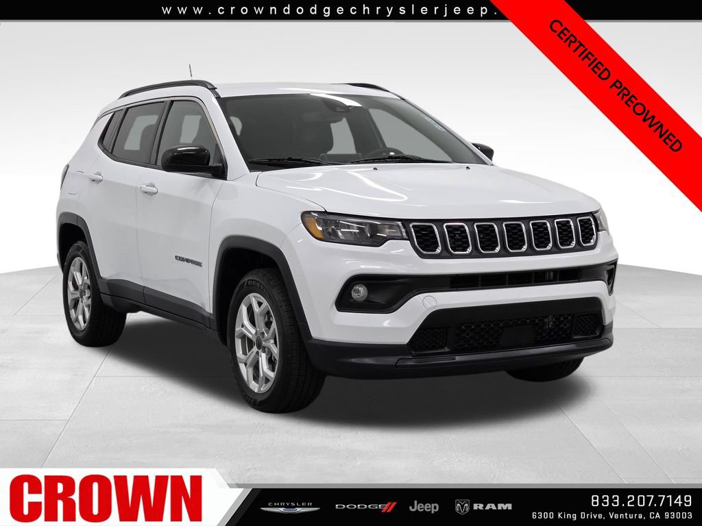 Certified 2025 Jeep Compass Latitude AWD/4WD 360° Tour