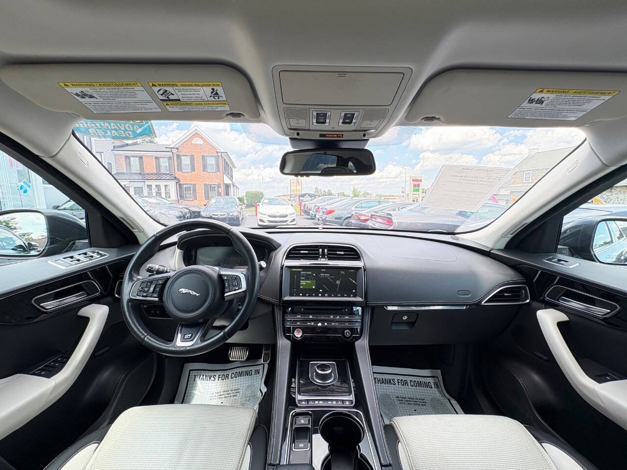 Used 2017 Jaguar F-PACE R-Sport AWD/4WD image 14