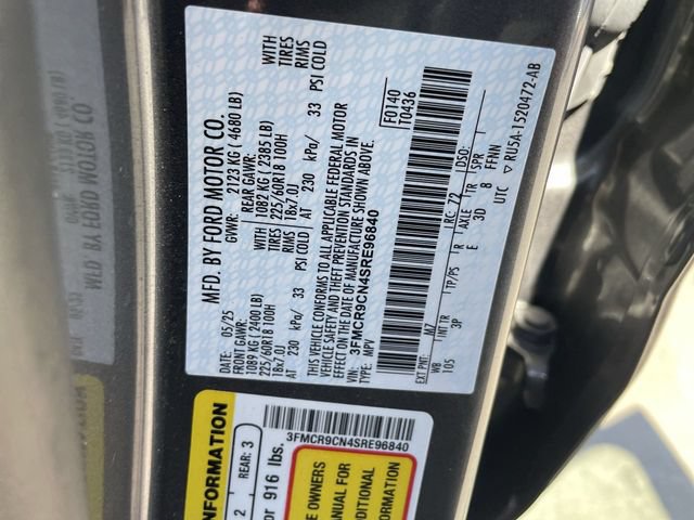 Used 2025 Ford Bronco Sport Outer Banks AWD/4WD image 33