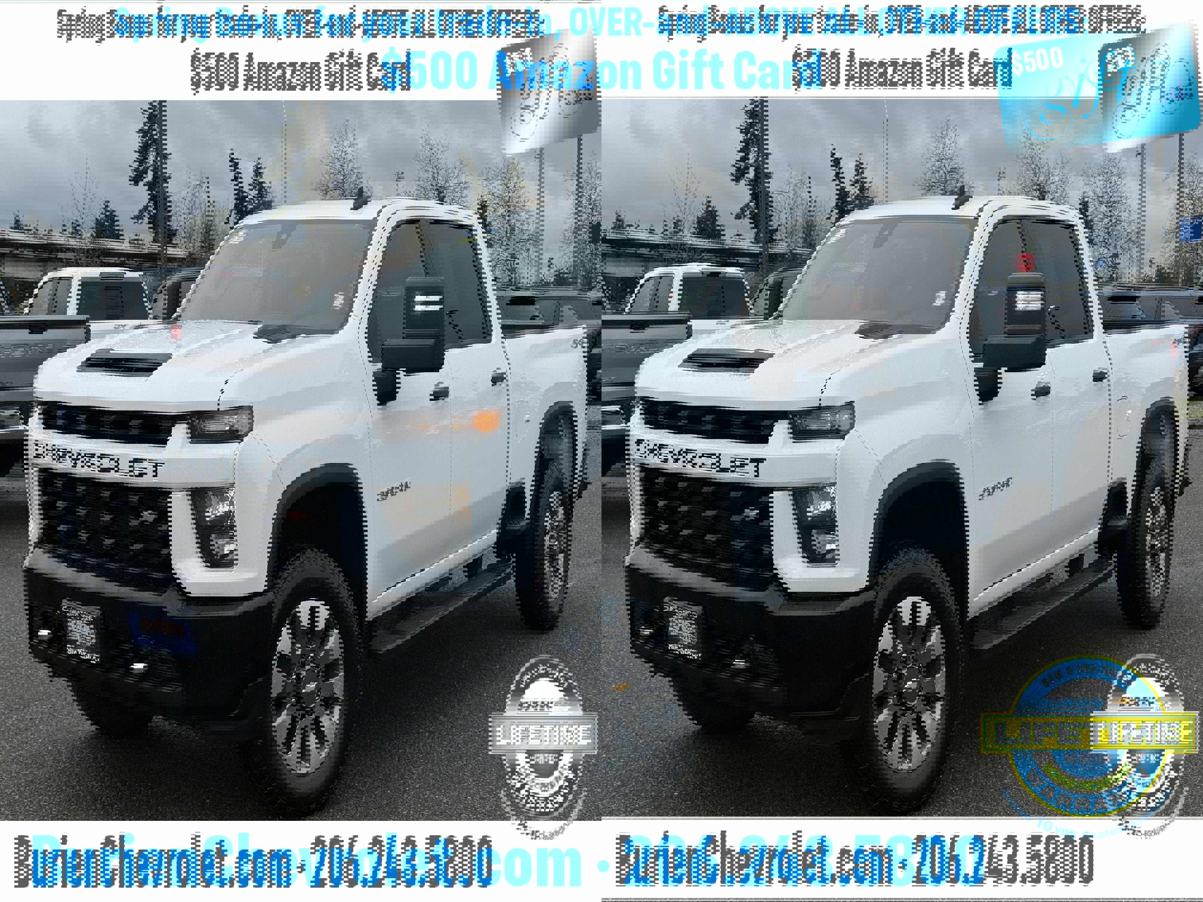 Used 2022 Chevrolet Silverado 2500 Custom w/ Custom Value Package