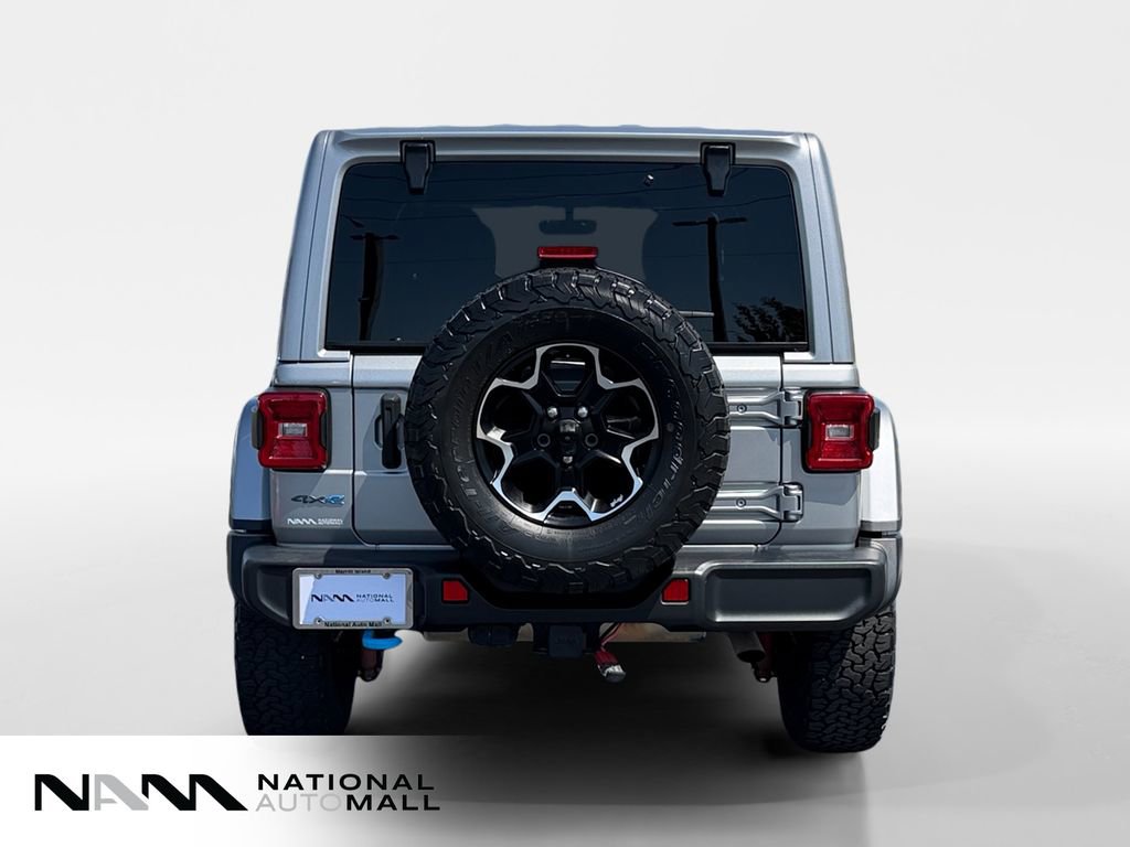 Used 2021 Jeep Wrangler Unlimited Rubicon 4xe image 4