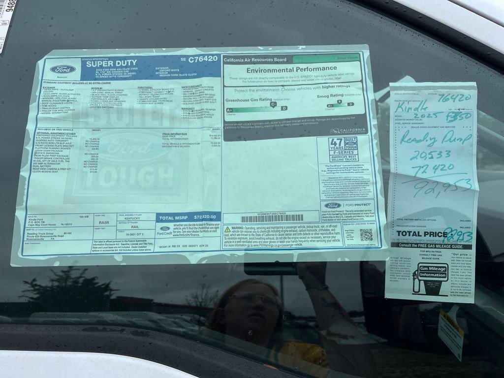 New 2025 Ford F350 XL w/ Snow Plow Prep Package image 7