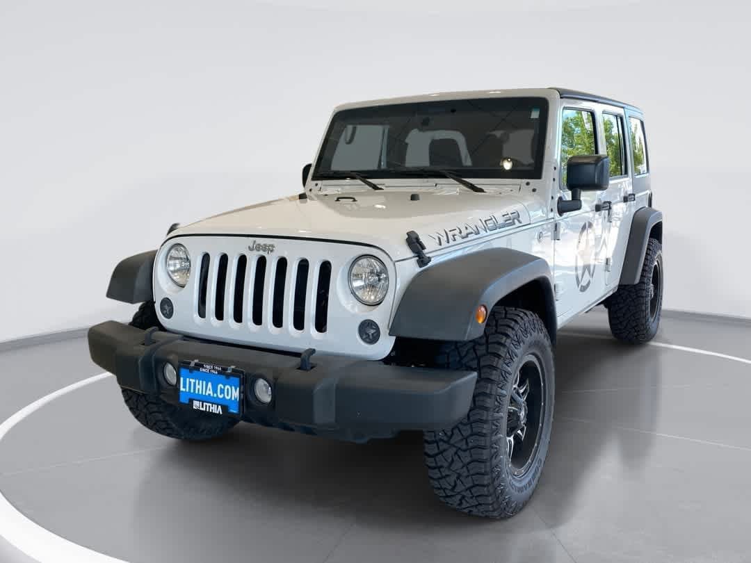 Used 2017 Jeep Wrangler Unlimited Sport w/ Connectivity Group AWD/4WD image 1