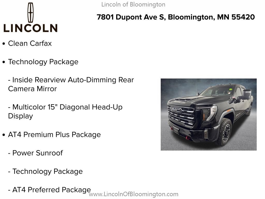 Used 2024 GMC Sierra 2500 AT4 w/ AT4 Premium Plus Package AWD/4WD image 5