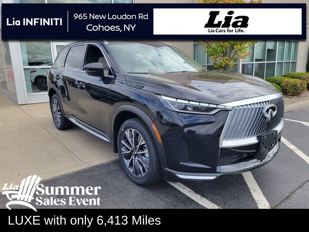 Certified 2026 INFINITI QX60 Luxe w/ Cargo Package