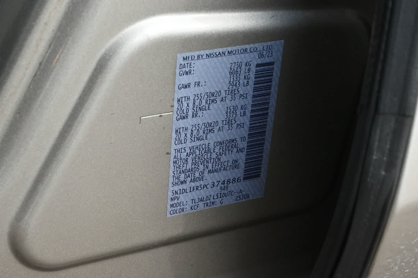 Certified 2023 INFINITI QX60 Luxe w/ Cargo Package FWD image 25