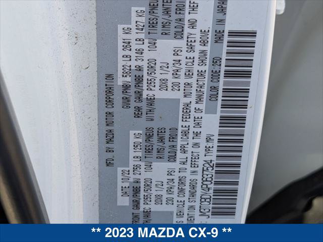 Used 2023 MAZDA CX-9 Grand Touring AWD/4WD image 24