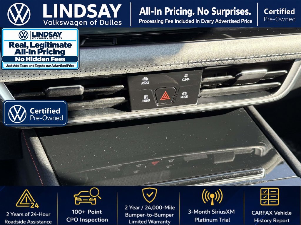 Used 2024 Volkswagen Atlas Peak Edition SE AWD/4WD image 21