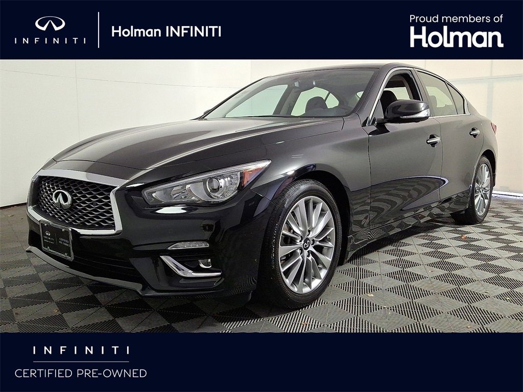 Certified 2022 INFINITI Q50 Luxe w/ Cargo Package