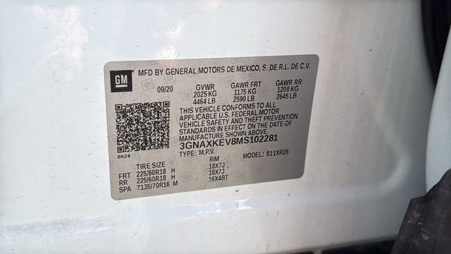 Used 2021 Chevrolet Equinox LT image 30