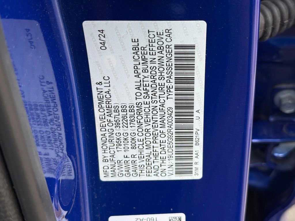 Certified 2024 Acura Integra Type S image 23